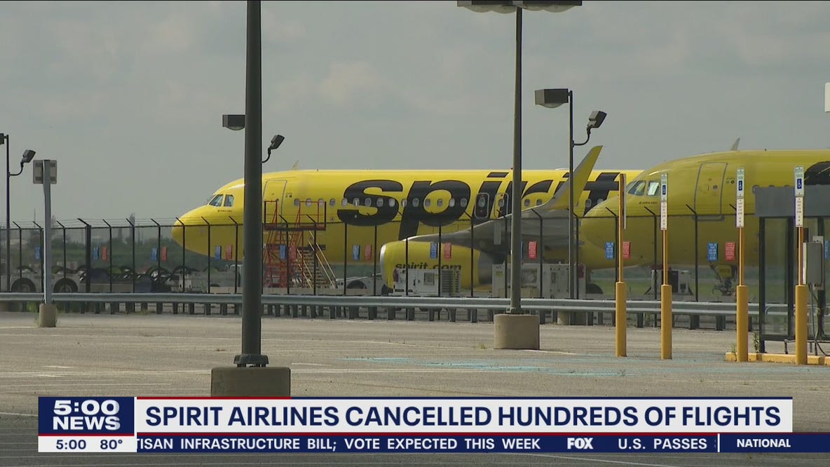 Spirit reportedly canceling flights to, from Philadelphia International Airport